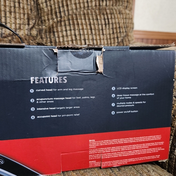 Bally Total Fitness Body Massager Multi- Node Percussion Deep Tissue Massage - Picture 10 of 10